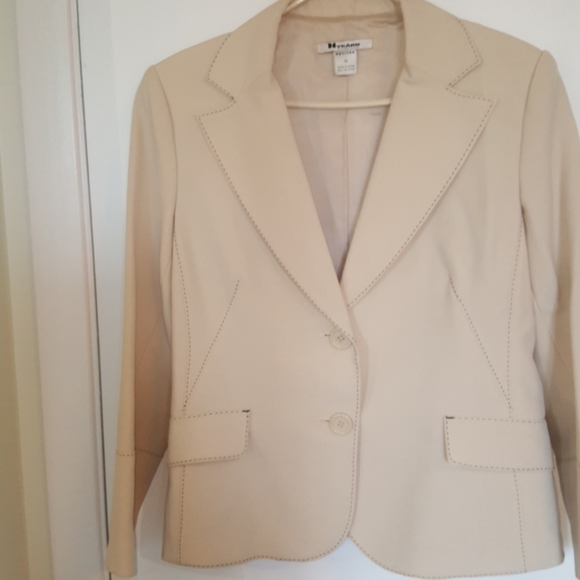 Nygard petite size 10 cream color dressy suit set - Picture 5 of 10